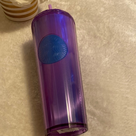 Starbucks Accessories - Starbucks Purple "Wisteria" Kaleidoscope Dome Cold Cup Tumbler 24oz Venti NWT